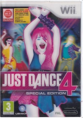 Just Dance 4 Special Edition - Nintendo Wii (B Grade) (Genbrug)